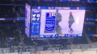 Lightning Warmups vs Hurricanes November 9