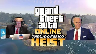 US Presidents Play GTA Online Cayo Perico Heist!