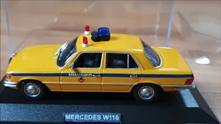 Diecast Mercedes Benz W116,1:43 Scale,IXO Altaya.Автомодели.Oбзор