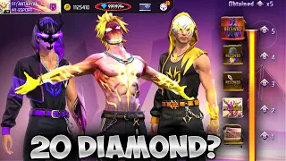 ONLY 20 DIAMOND?😍NEW LEGENDARY EVO BUNDLE🔥PARADOX TOKEN TOWER EVENT NEW EMOTE,NEW BUNDLE FREE FIRE