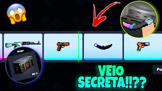 OPEN CASE!!GASTEI MAIS 1000 DE GOLDS NO BLOCK STRIKE!!GANHEI SECRETA??