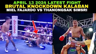 Miel Fajardo vs Thanongsak Simsri Brutal Knockdown kalaban