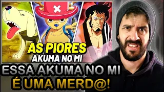 REACT AS 10 PIORES AKUMA NO MI DE ONE PIECE! @JovemOtaku | ‹ Lucas ›