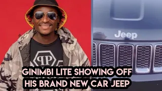 Ginimbi lite showing off his new Car Jeep