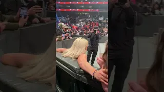 Liv Morgan comes over to me at WWE Raw!