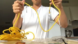 The Simple clip on fishing stringer - easy DIY
