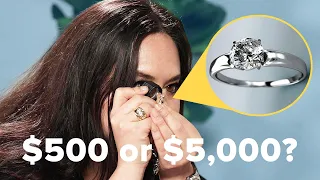 Jewelry Experts Guess The Cost Of Diamond Engagement Rings