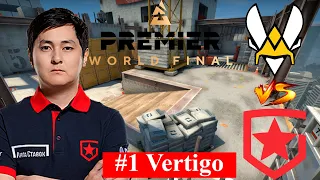 RU Vitality vs Gambit (map 1, Vertigo, BO3) BLAST Premier World Final 2021 | CS GO