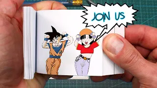 Son Goku And His Friends Dance Caramelldansen - Dragon Ball Flipbook Anime