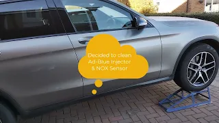 How to DIY - Nox Sensor  Cleaning Ad Blue Injector - Mercedes GLC 2019 -Saved £800 !!!