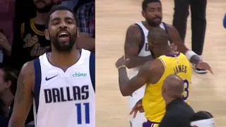 KYRIE CANT STOP TALKING SH*T AFTER GAME WINNER SHOCKS LEBRON JAMES!