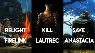 How To Revive The Firekeeper/How To Kill Lautrec/ How to Relight Firelink | Dark Souls Remastered