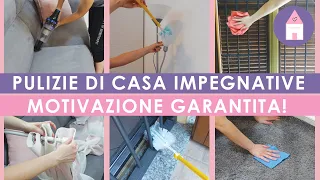 GRANDI PULIZIE DI CASA | PULIZIA CASA | PULIZIE MOTIVAZIONALI | CLEAN WITH ME | ROUTINE PULIZIA