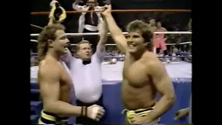 Killer Bees beat Tag Champ Hart Foundation 6/20/87