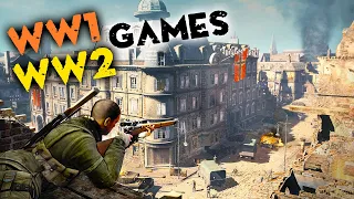 15 Best WORLD WAR Games of All Time