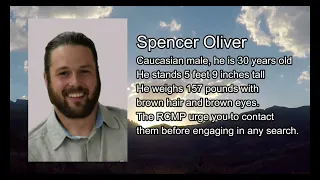 MISSING IN BC...Spencer Oliver