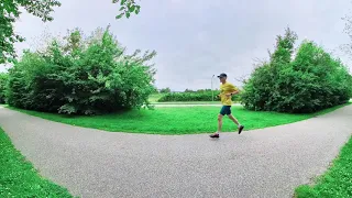 Saturday morning run - Insta360 X3 learning