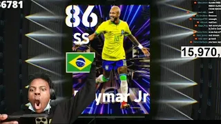 ishowspeed gets neymar in efootball