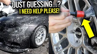 "TRYING" to wash my BMW M3... (Full Detail)