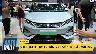 Soi loạt xe BYD - Hãng xe số 1 TQ sắp vào Việt Nam - Màn hình xoay ngang dọc, đầy cam, cảm biến