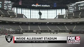 Fox 5 takes you inside Allegiant Stadium