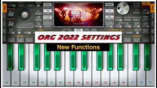 ORG 2022 (Piano) Setting Tutorial | New Update All Features | Musical Aniket
