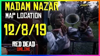 Red Dead Online - Madam Nazar Map Location 12/08/19 I December 8 RDR2