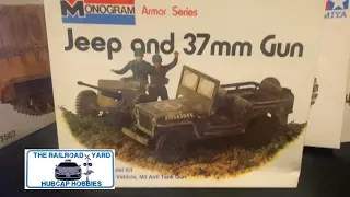 Going through a platoon of military model kits