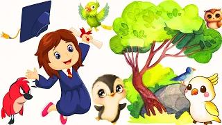 Fly High with Birds: Fun and Educational Adventure Song for Kids