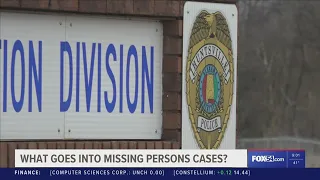 How do missing persons cases work?