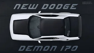 Новый Dodge Demon 170 – ужас для BMW M5 и Mercedes E63 AMG