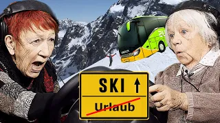 Wir fahren ins Ski Gebiet | Fernbus Simulator | Senioren Zocken!!!