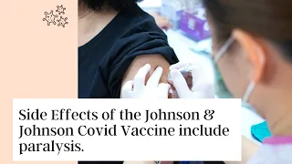 Side Effects of the Johnson & Johnson Covid Vaccine include Paralysis | Indian Journo