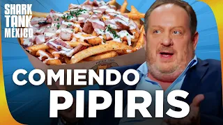 Los tiburones prueban las papas a la francesa cargadas 🍟 | Shark Tank México