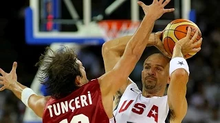 Turkey vs USA 2008 Olympics Men's Basketball Exhibition Match FULL GAME English