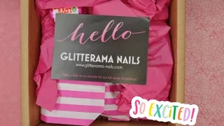 Glitterama Nail Subscription Box February's 2022 Unboxing 💅