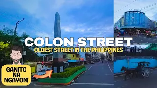 COLON STREET CEBU CITY | The Oldest Street in the Philippines! Cebu Driving Tour 4K