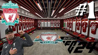 PS5 - EA FC 24 - Career Mode - Liverpool - Episode 1