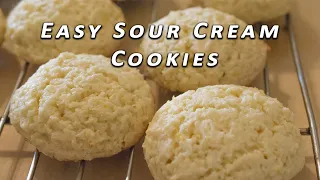 Easy Sour Cream Cookies