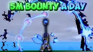 I Made A Godly Bounty Hunting Build And It's INSANE (Blox Fruits)