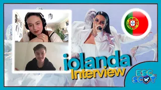 🇵🇹  iolanda "Grito" | INTERVIEW Portugal Eurovision 2024