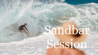 Sandbar Session - North Shore of Oahu - raw clips