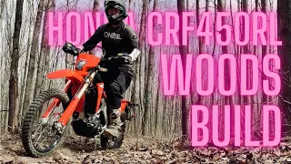 Big & Tall CRF450RL Build + First Impressions