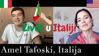 Pricamo o zivotu u Italiji - Gost Amel Tafoski - Zivot u Americi
