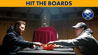 "There's A Yeti In My Spaghetti!" | Hit The Boards With Jeff Skinner And Tyson Jost | Buffalo Sabres