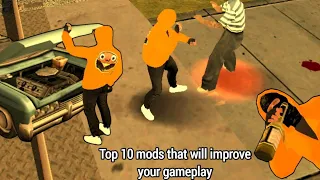 GTA SA Android: 10 mods that will improve your gameplay [Compilation Mod Showcase]