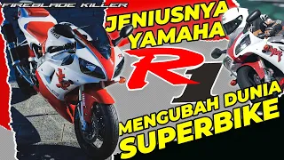 Bagaimana YAMAHA YZF R1 Menginspirasi SUPERBIKE Modern | TechTalk