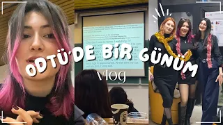 odtü'de bir gün, dersler, üniversite hayatı🎄🎀 | VLOG5