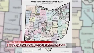 Ohio Supreme Court rejects state General Assembly redistricting maps