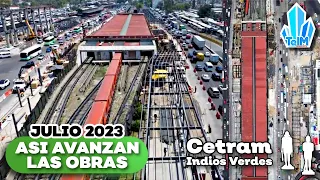 Así van las OBRAS del CETRAM INDIOS VERDES! (Junio 2023)